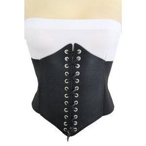 COPY - Women High Waist Wide Fabric Sexy Fashion Stretch Black Corset Belt Plus…